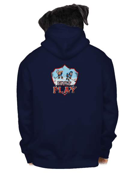 Fart Play pánska mikina na zips Navy