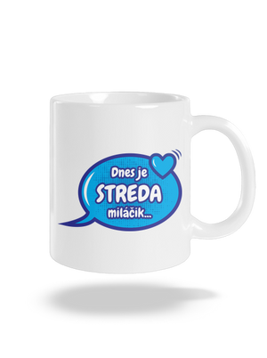 Dnes je streda klasický hrnček White