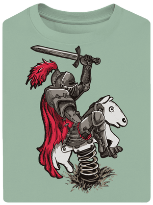 Rytier unisex tričko oversized Sage