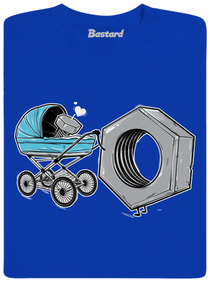 Správna matka pánske dlhý rukáv Royal Blue