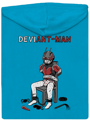 DeviAnt-man dámska mikina na zips Blue Atol