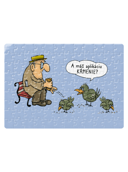 Aplikácia Kŕmenie puzzle White