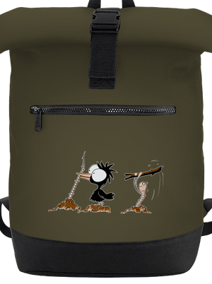 Nesprávny koniec batoh Military Green