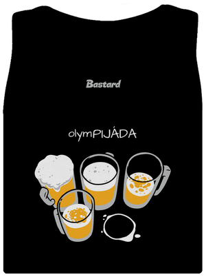 Pijáda dámske tielko klasické Black