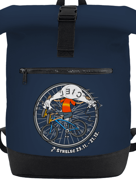 Cyklistický horoskop: Strelec batoh French Navy