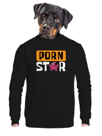 unisex mikina bez kapucne