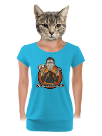 dámske tričko s lemom