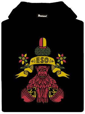 Guľové eso dámska mikina klokanka Black