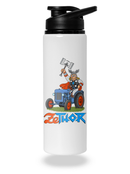 ZeThor flaša na vodu White