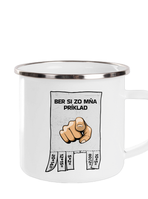 Ber si zo mňa príklad plecháčik White