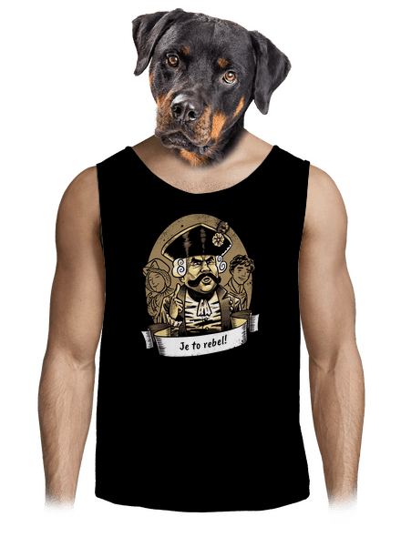 B14: S čerty nejsou žerty pánske tielko Black