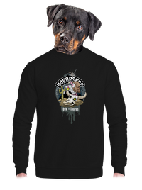 unisex mikina bez kapucne