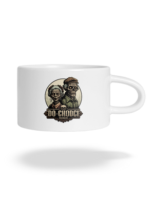 Dô-chodci hrnček makronka White