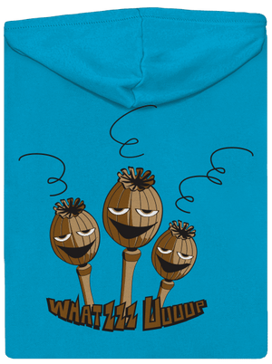 Makovica dámska mikina na zips Blue Atol