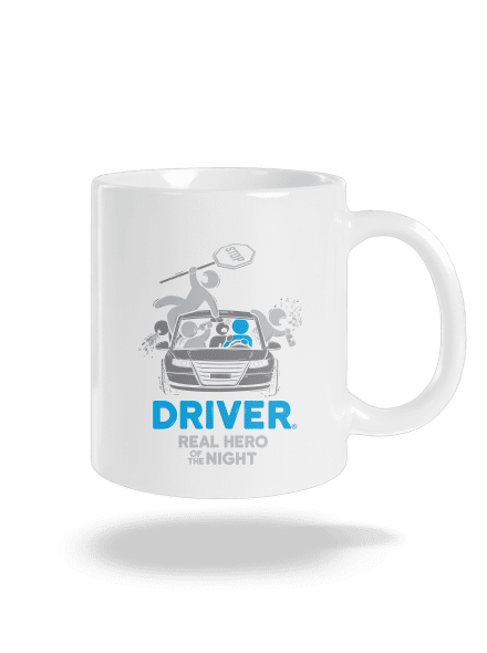 Driver klasický hrnček White