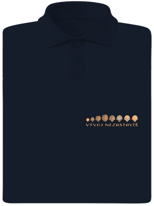 Vývoj nezastavíš pánska polokošeľa Navy Mal