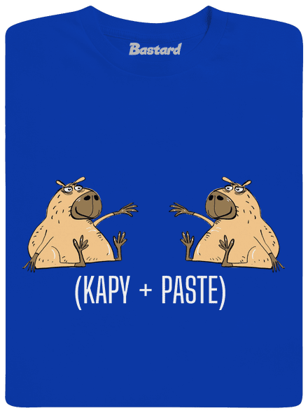 Kapy paste pánske dlhý rukáv Royal Blue