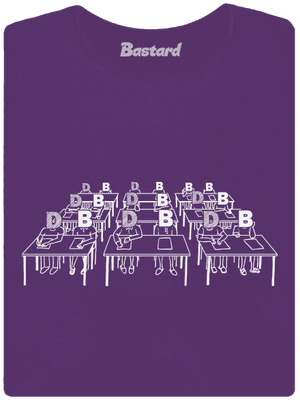 Cimrman: Debil, blbeček dámske tričko prémium Purple