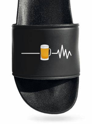 Beer help šľapky Black