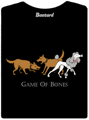 Game of Bones dámske tričko s lemom Black