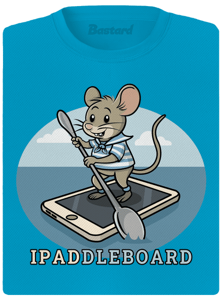 Ipaddleboard dámske športové tričko Blue Atol