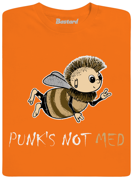 Punks Not Med pánske tričko Orange