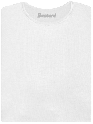 Bez potlače dámske tričko s lemom White