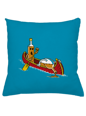 Rumáci vankúš Blue Turquoise