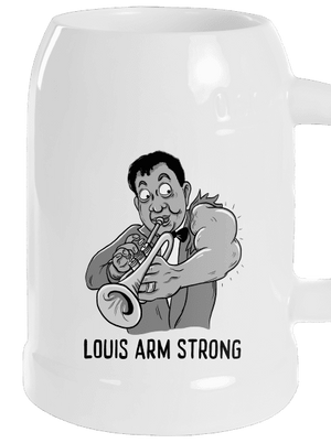 Louis Armstrong polliter White