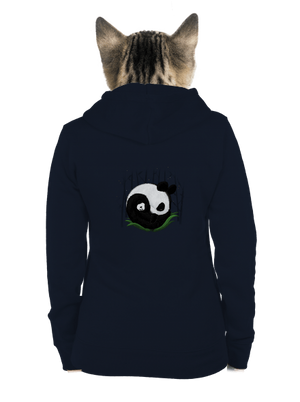 Dve spiace pandy dámska mikina na zips Navy Mal