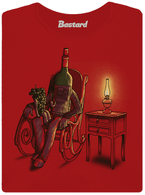 Dedo, rozprávaj dámske tričko prémium Red Mal