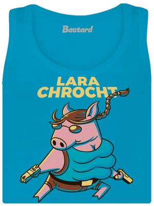 Lara Chrocht dámske tielko klasické Blue Atol