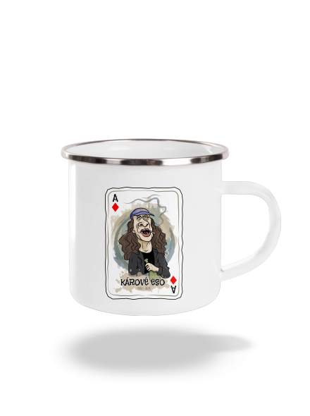 Kárové eso plecháčik White