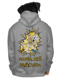 pánska mikina na zips