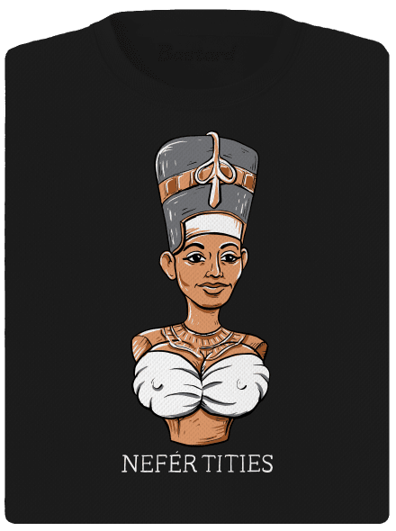 Nefertities dámske športové tričko Black