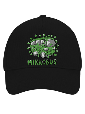 Mikrobus šiltovka baseballka Black