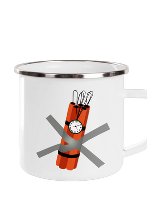 Dynamit plecháčik White