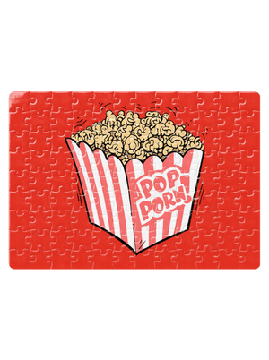 Popporn puzzle White