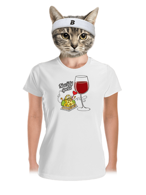 Navždy spolu dámske športové tričko White