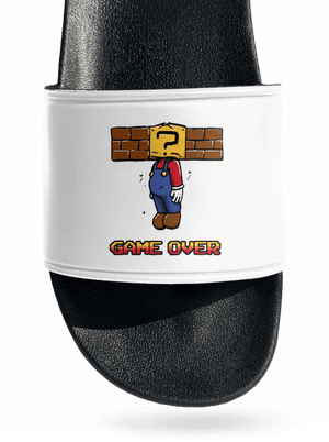 Game Over šľapky White