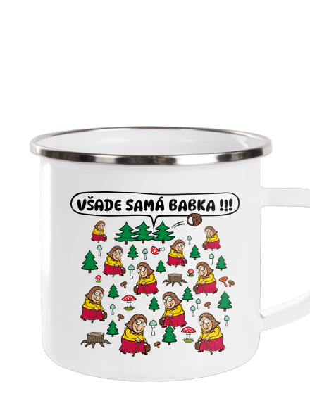Všade samá babka plecháčik White