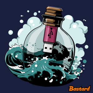 USB odkaz vo fľaši