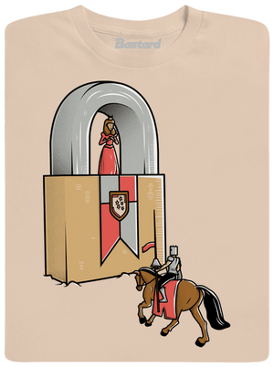 Na zámku pánske tričko Sand