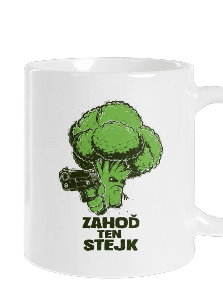 Zahoď ten stejk klasický hrnček White