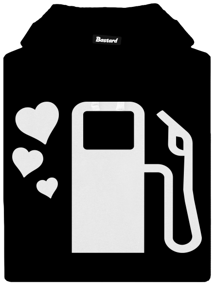 Plnú prosím pánska mikina klokanka Black