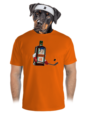 Jágrmeister pánske športové tričko Neon Orange