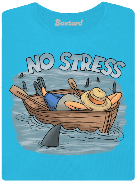 No stress dámske tričko Blue Atol