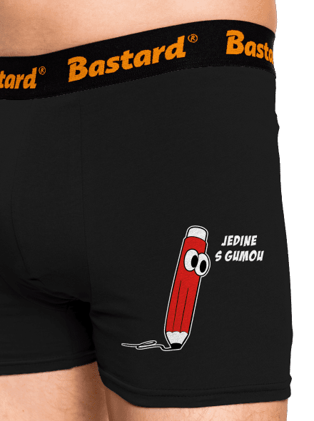 Jedine s gumou boxerky Black