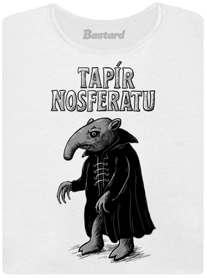 Tapír Nosferatu dámske tričko s lemom White