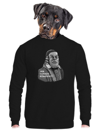 unisex mikina bez kapucne